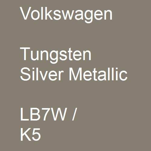 Volkswagen, Tungsten Silver Metallic, LB7W / K5.